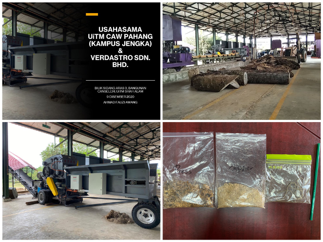 UiTM and Verdastro collaborate for production of bio-resin from oil palm trunk dust